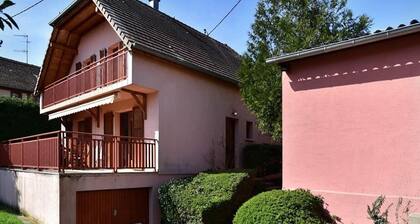 Charming house near Alsace vineyard, enclosed garden, sleeps 6
