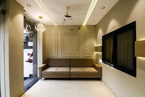 Sala de estar en el lobby