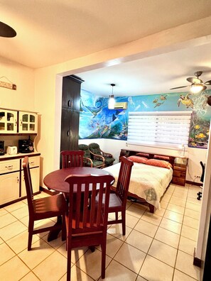 Desk, free WiFi, bed sheets, wheelchair access