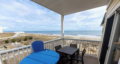 Beachfront Condo with Ocean Views and Pool Access!