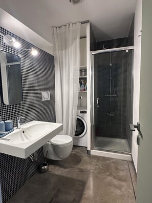 Regadera, amenidades de baño gratuitas, secadora de cabello, bidet 