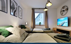 1 makuuhuone, työpöytä, silitysrauta/-lauta, ilmainen Wi-Fi