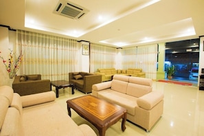 Sala de estar en el lobby