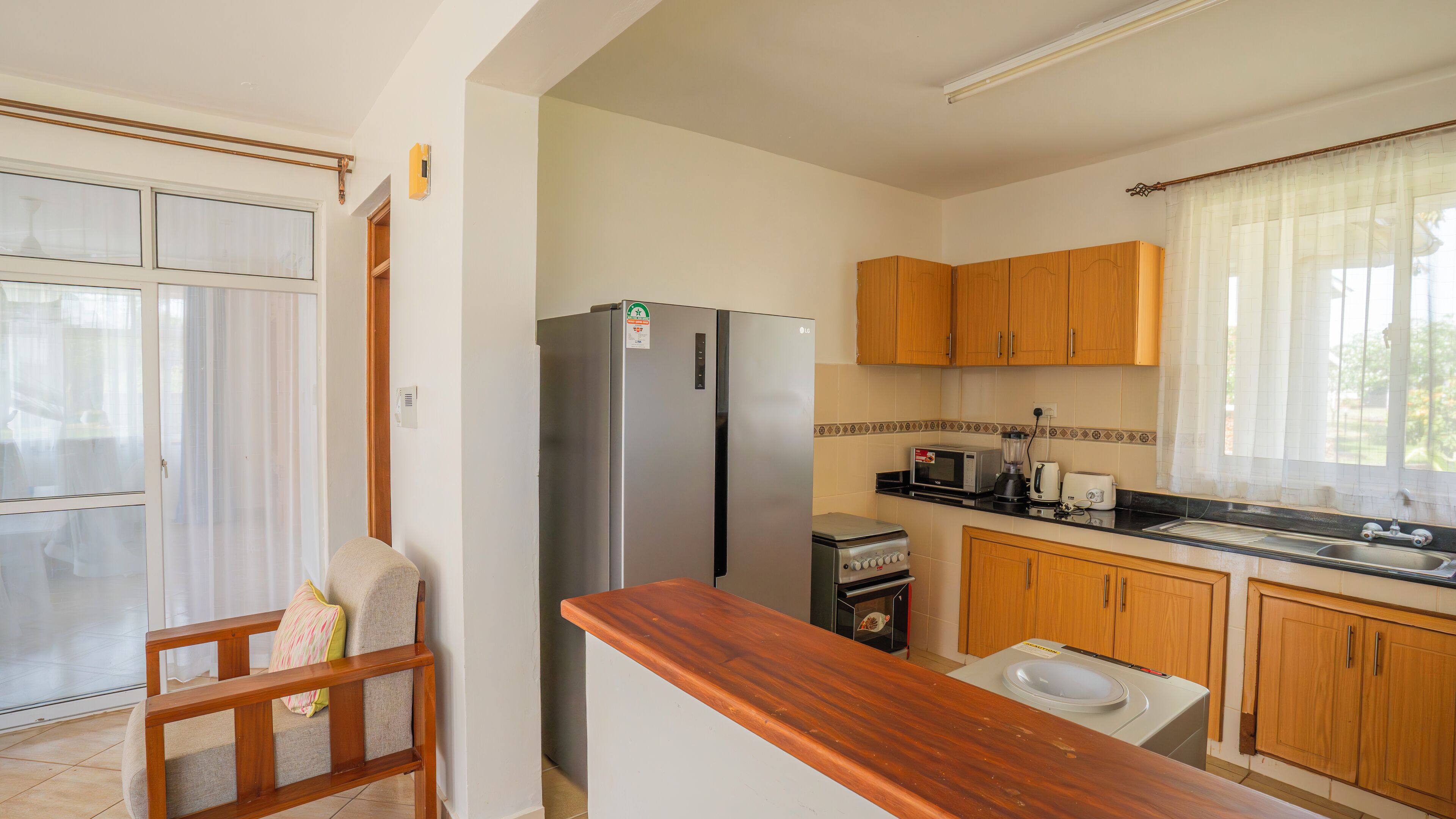 基本別墅, 花園景 | 私人廚房