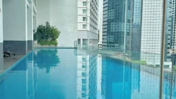 Indoor pool, outdoor pool