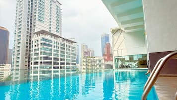 Indoor pool, outdoor pool