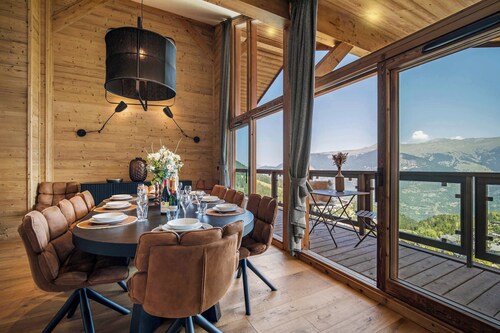 Penthouse Luxe-4 Chambres- Vue Montagne et Garages