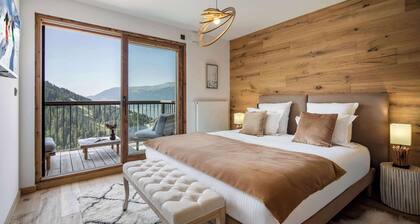 Penthouse de Luxe Courchevel Sauna Vue 4 Chambres Nebula