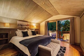 7 bedrooms, iron/ironing board, WiFi, bed sheets - Luxury Chalet, Sauna, Cinema, Mont Blanc Views in Megeve (Megève)