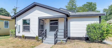 Façade de l’hébergement