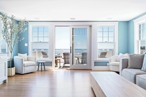 Televisión, chimenea, oficina