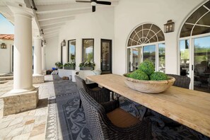 Restauration en plein air