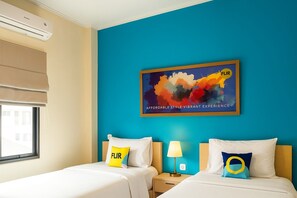 Superior-Zweibettzimmer | Schreibtisch, kostenloses WLAN