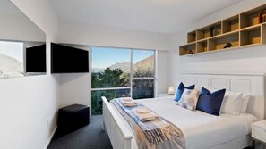 Desk, iron/ironing board, travel crib, free WiFi