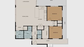 Floor plan - Sanctuary 2 - Multi-Apartment Retreat (Queenstown)