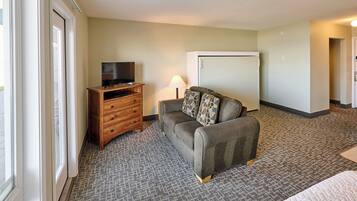 TV, DVD player, offices