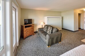 TV, DVD player, offices