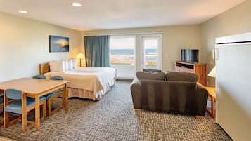 1 slaapkamer, een strijkplank/strijkijzer, wifi, beddengoed