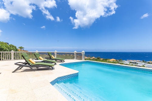 Sunset Sea View Villa With Private Pool BBQ