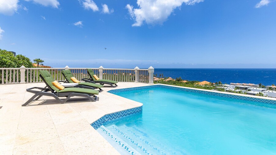 Sunset Sea View Villa With Private Pool BBQ