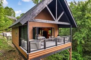 Bain à remous extérieur