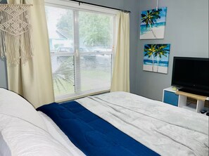 2 soverom, strykejern/-brett, wi-fi (inkludert) og sengetøy