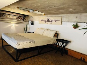 1 chambre, fer et planche Ă  repasser, Wi-Fi, draps fournis