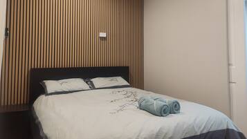 1 bedroom, iron/ironing board, free WiFi, bed sheets