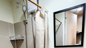 Chambre, 1 chambre, vue ville | Salle de bain