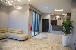 Interior entrance