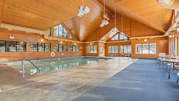 Indoor pool, a heated pool