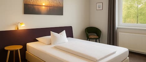 Single Room | Desk, laptop workspace, free WiFi