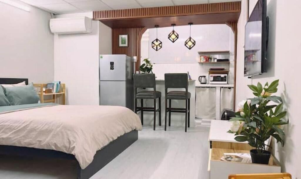 1 habitación, internet y ropa de cama 