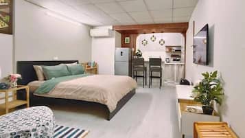1 habitación, internet y ropa de cama