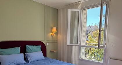 Appartement 3 piĂšces spacieux pour 5 personnes, proche de Paris et ses alentours