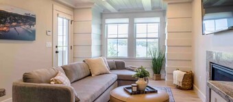 Winnipesaukee Lakefront with Boat Dock Home in Paugus Bay