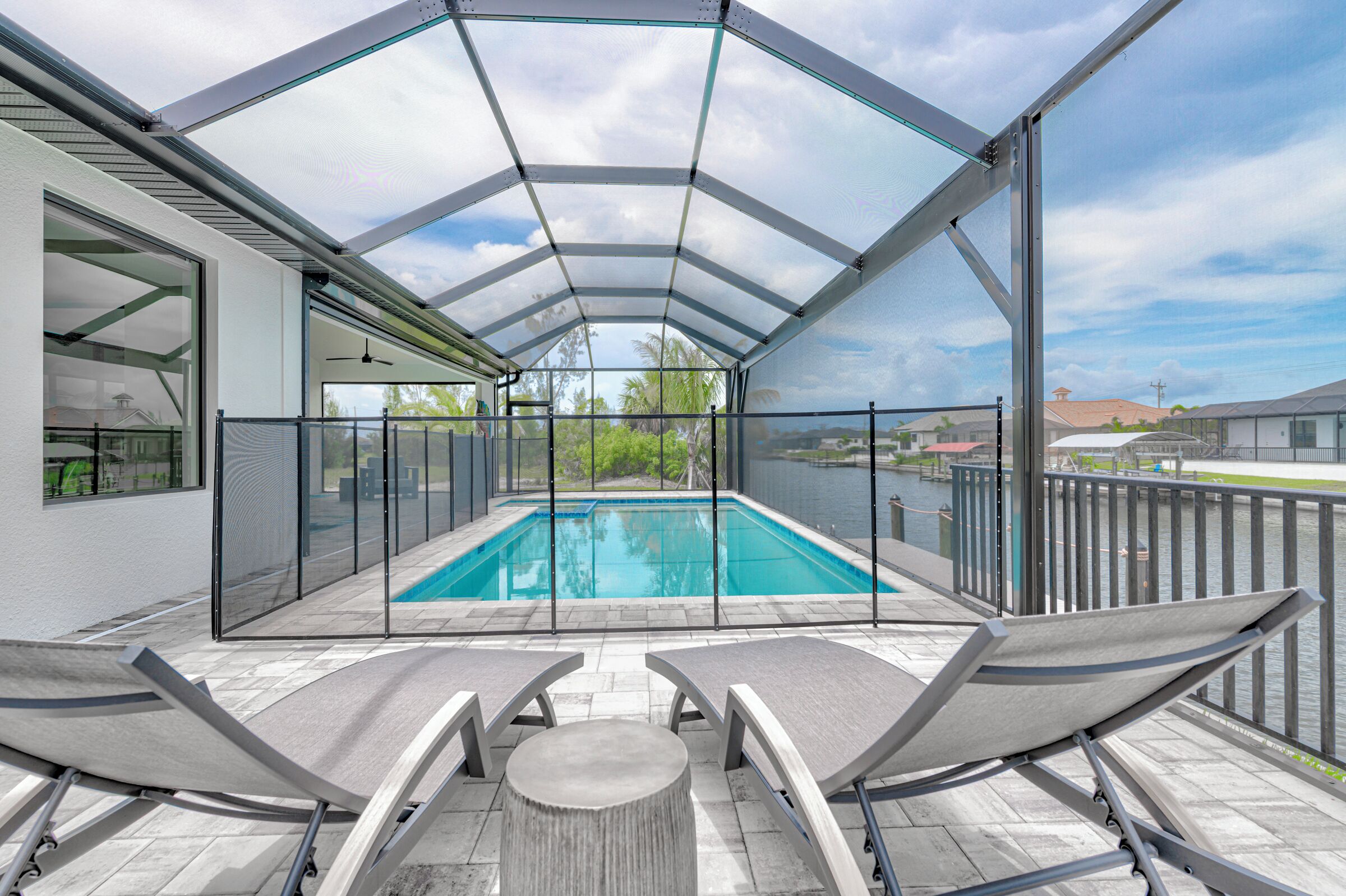 Außenpool, beheizter Pool