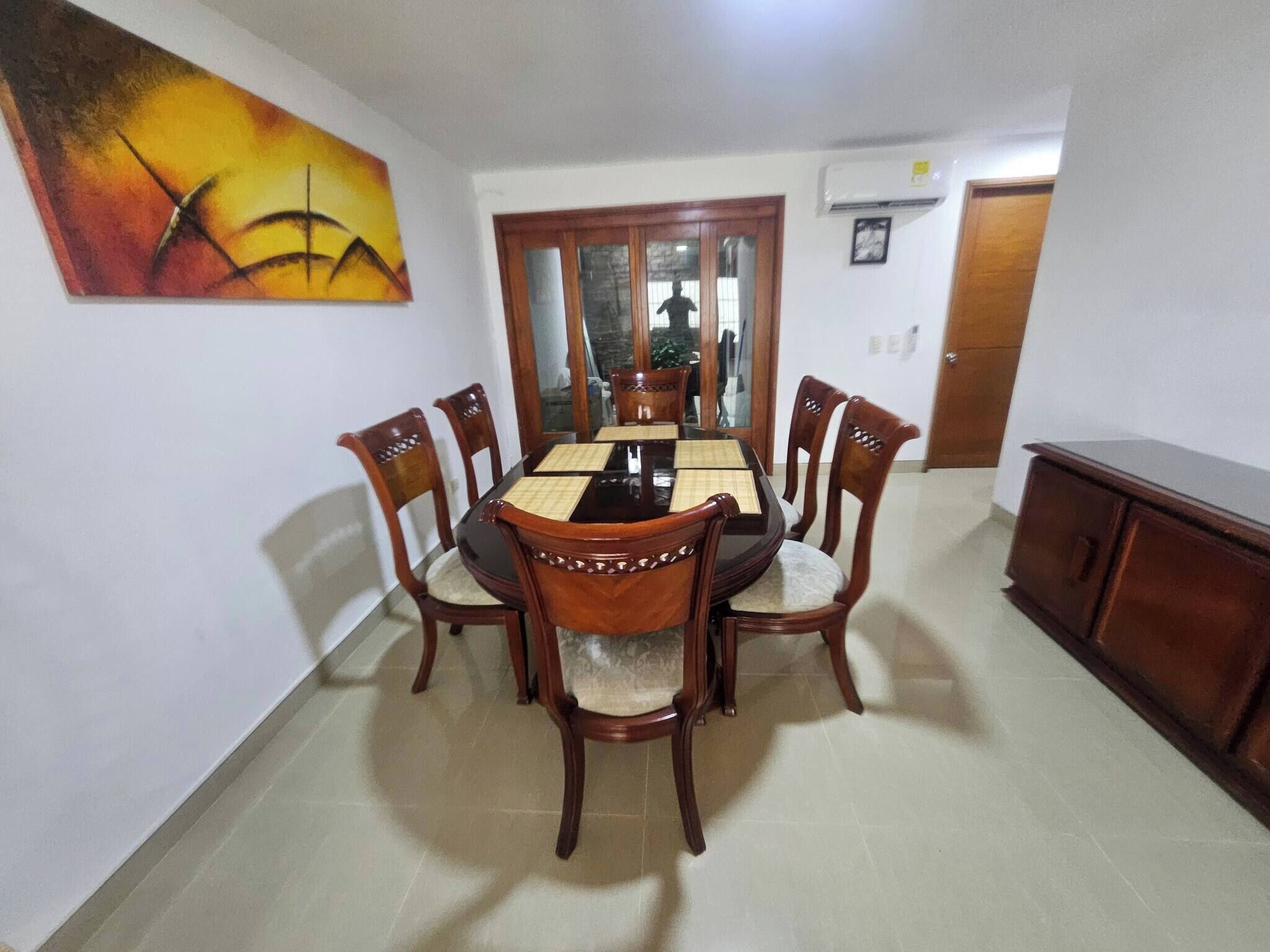 Shared Dormitory, 1 Bedroom, Patio | Dining room