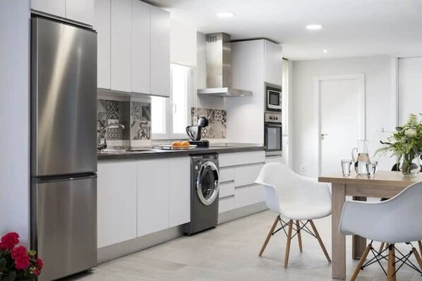 Microwave, oven, stovetop