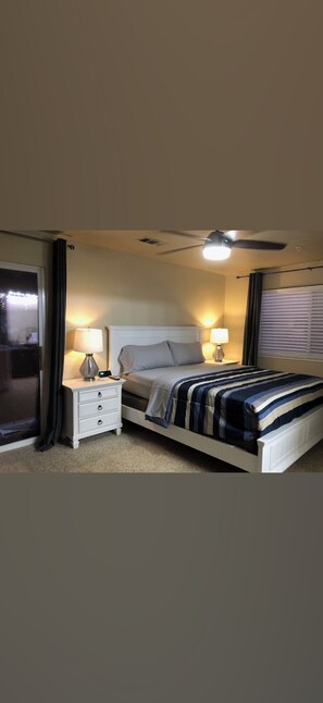3 bedrooms, iron/ironing board, WiFi, bed sheets