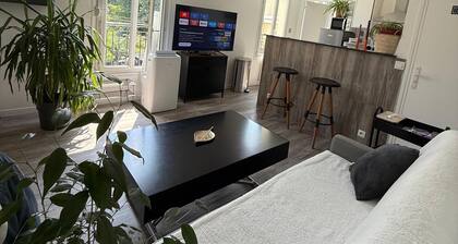 Appartement 2 pièces spacieux pour 4 personnes, proche de Paris et ses alentours
