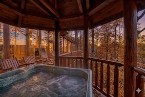 Outdoor spa tub - Resort Amenities and Game Room Fun Await! (Sevierville)