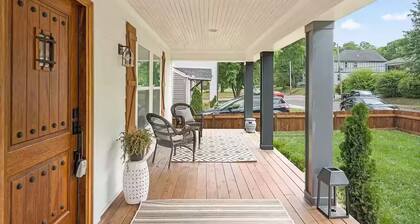 Spacious 5-bedroom house in East Nashville, near downtown and best restaurants