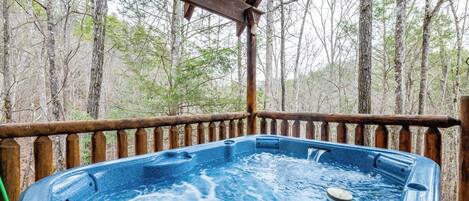 Baignoire à remous extérieure