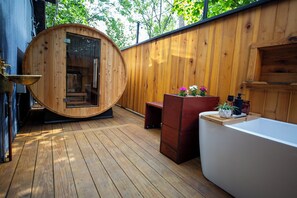 Overnattingsstedets uteområder