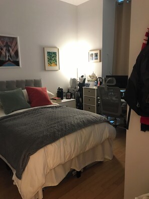 1 chambre, fer et planche à repasser, Wi-Fi, literie fournie