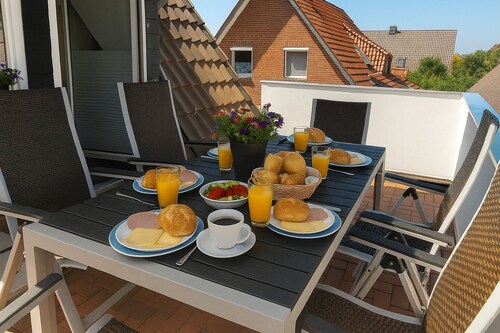 Ferienwohnung LandLicht in ruhiger Lage mit Terrasse