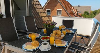 Ferienwohnung LandLicht in ruhiger Lage mit Terrasse