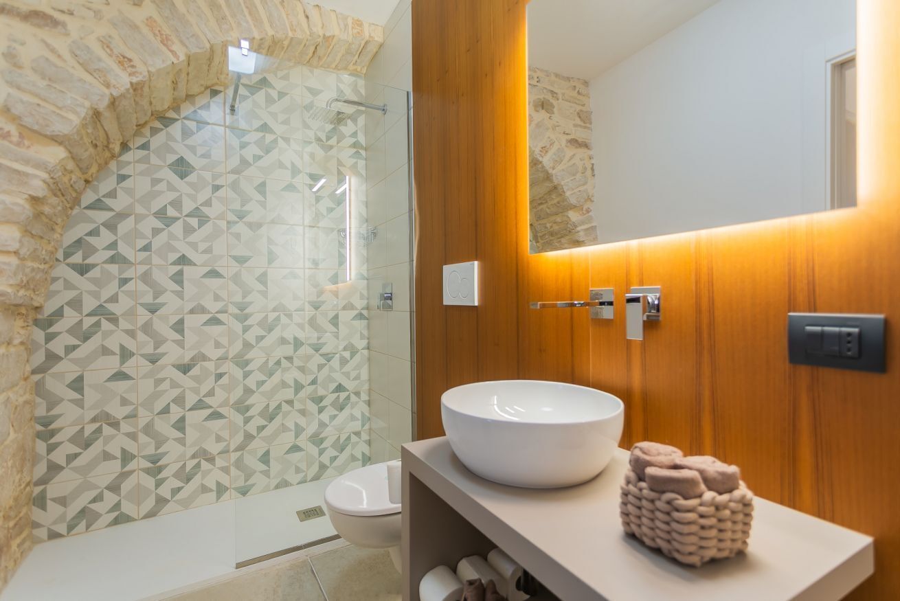 Doccia, asciugacapelli, bidet, asciugamani