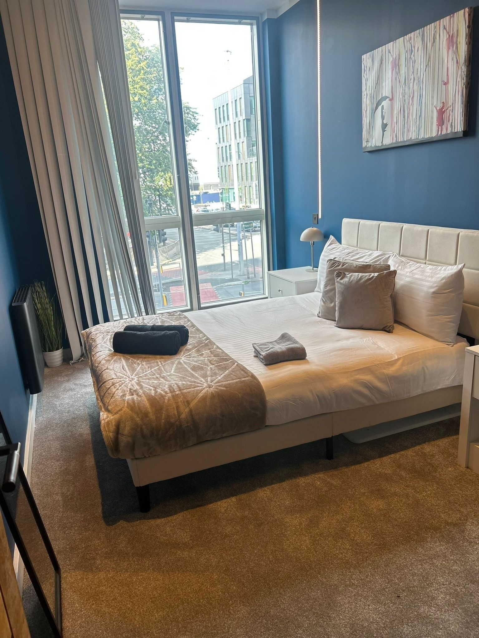 1 Schlafzimmer, Bügeleisen/Bügelbrett, kostenloses WLAN, Bettwäsche